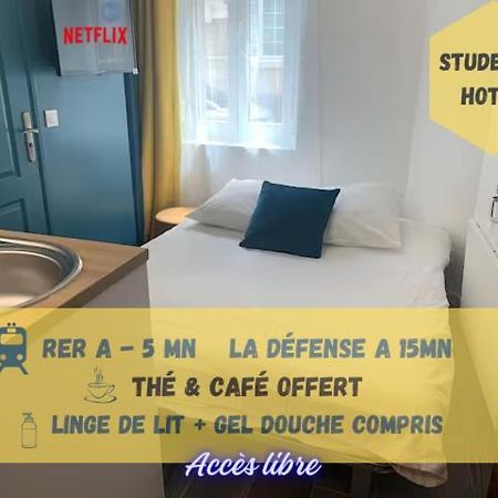 Apartament Appart' Studette Cosy - Stade U Arena Maisons-Laffitte Zewnętrze zdjęcie